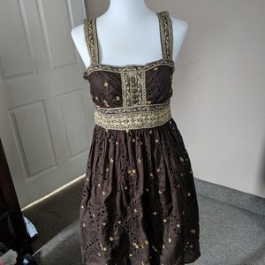 Embroidered/eyelet Baby Doll dress